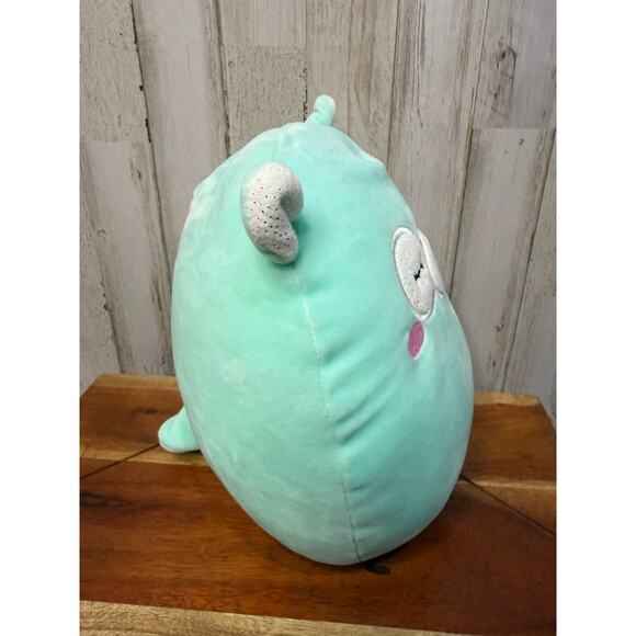 Squishmallows 8" Miley the Llama Teal Plush Toy Easter Edition Retired - Picture 4 of 6